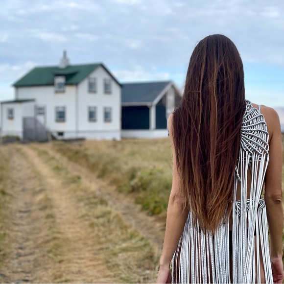 Handmade Macramé Rope Dress Original GoodVibeGoda Design - Picture 5 of 16